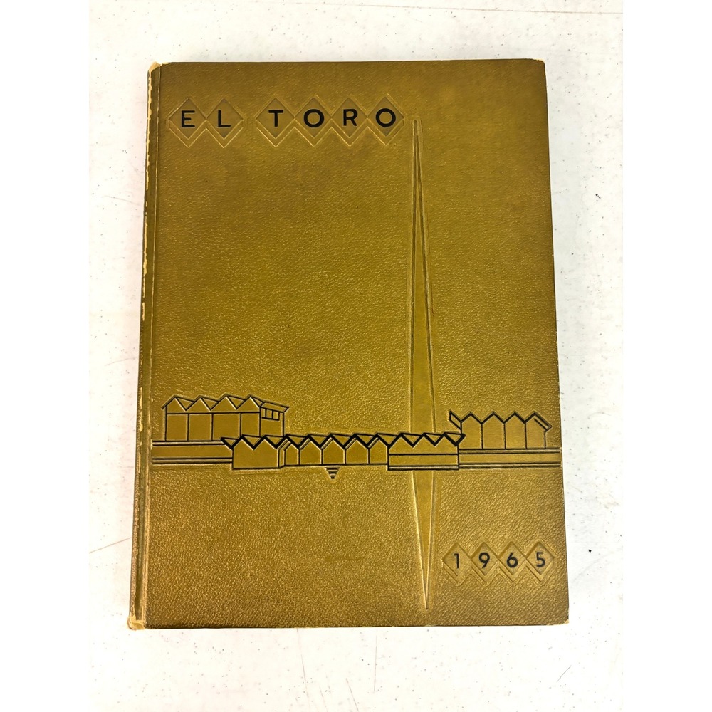 Original 1965 El Toro yearbook from H.M. King High School, Kingsville, Texas.